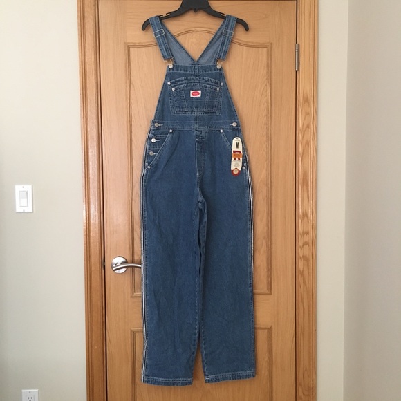 Revolt Jeans Womens Plus Size Denim Bib Overalls